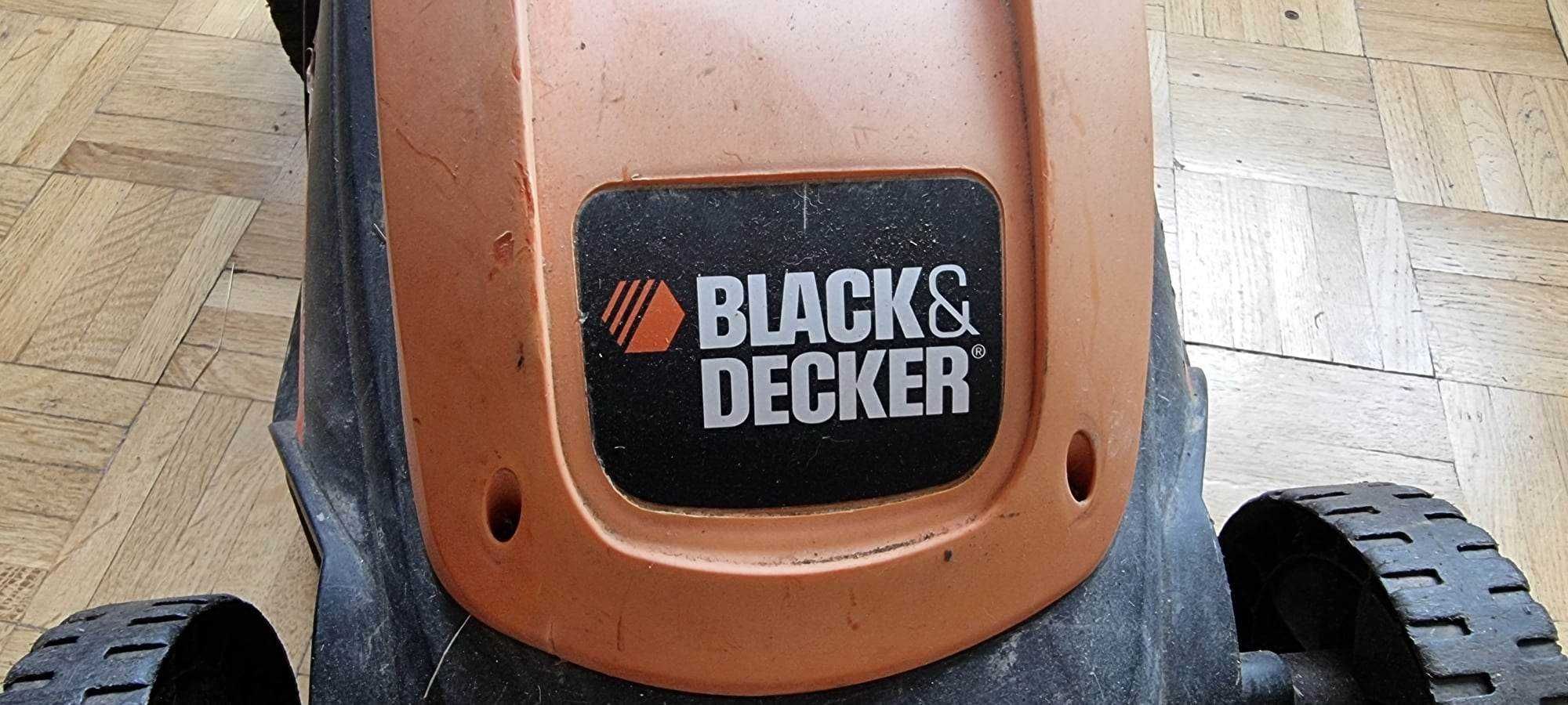 Kosiarka elektryczna Balck & Decker z koszem