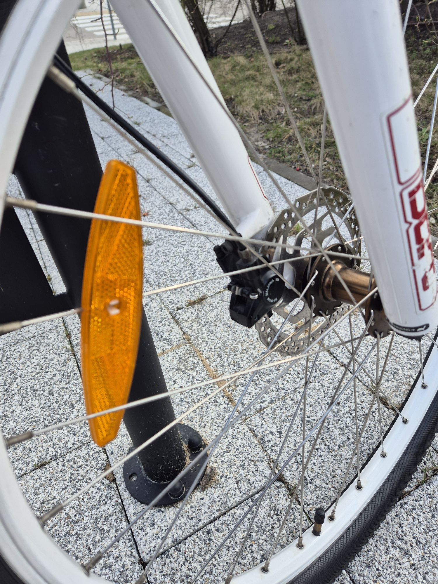 Rower kona crosowy nowe hamulce