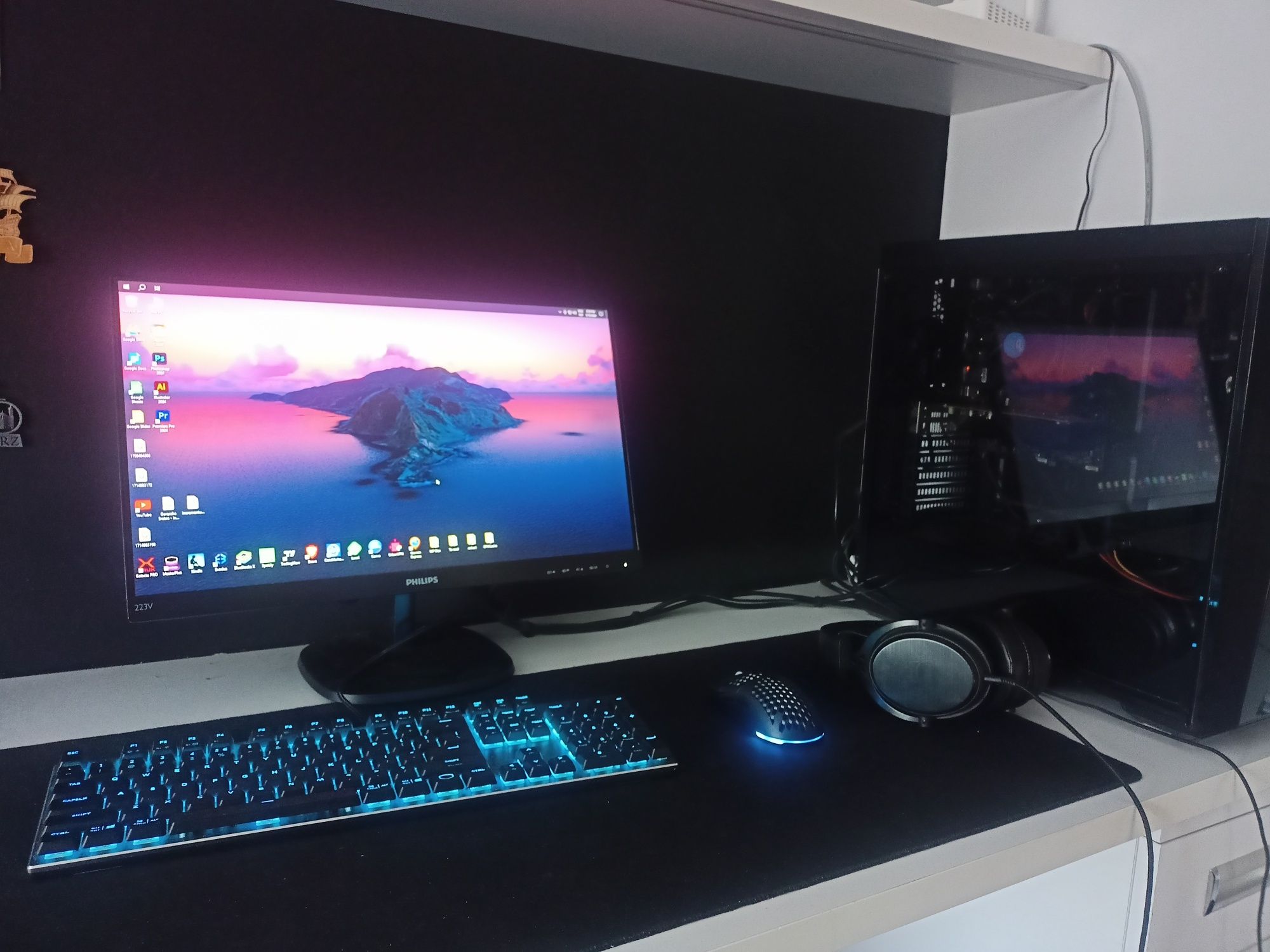 Komputer Gamingowy Biurowy GTX 1050Ti Windows 10 Pro Intel i5