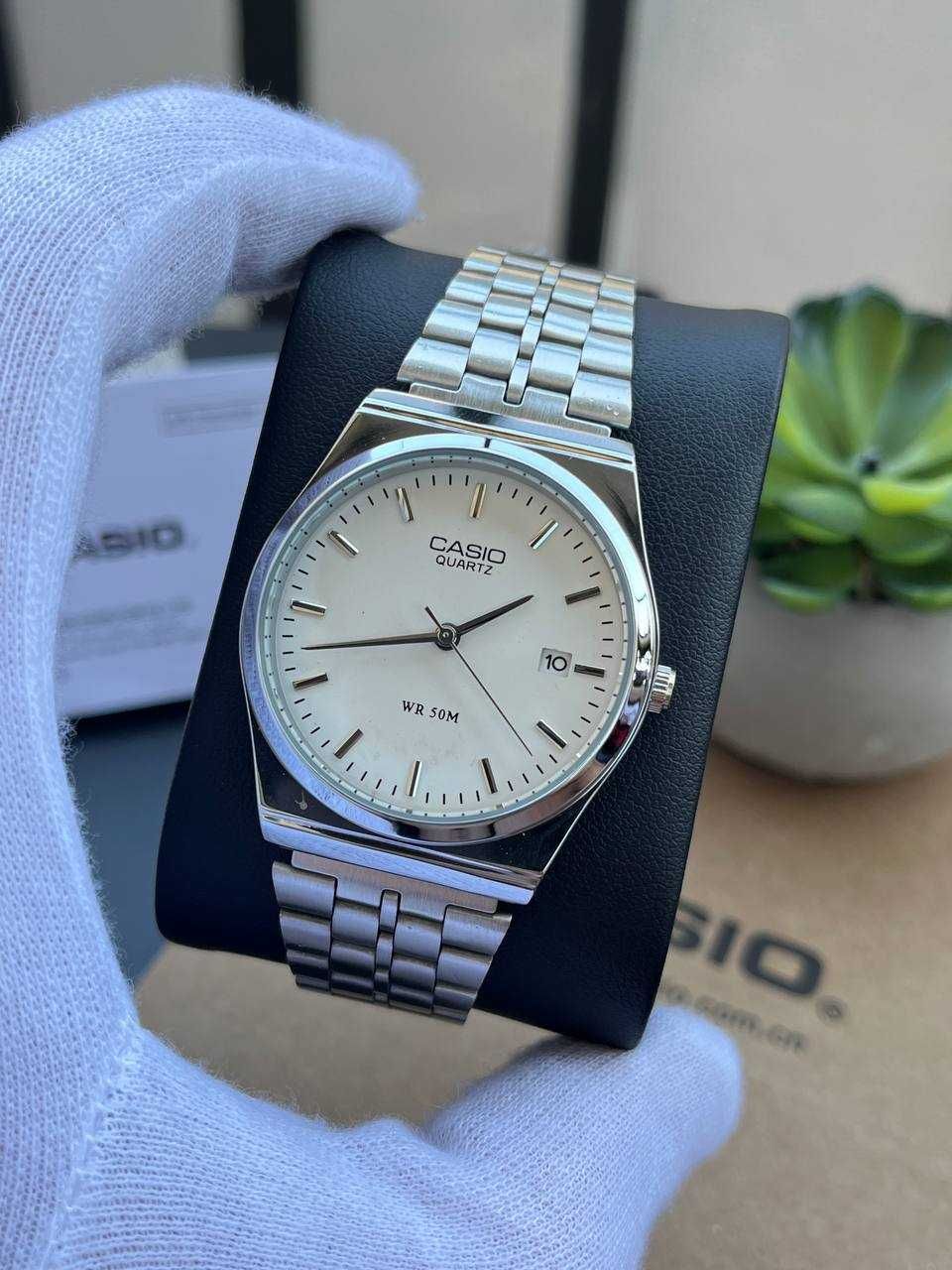 Годинник Casio MTP-VC01 White | Часы наручные MTP | Vintage A159 | AQ