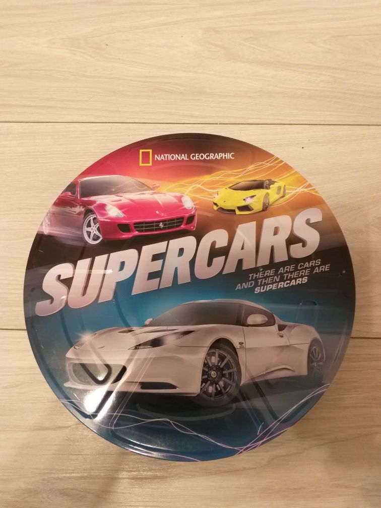 Supercars 10 DVD w limitowanej puszce upominkowej National Geographic