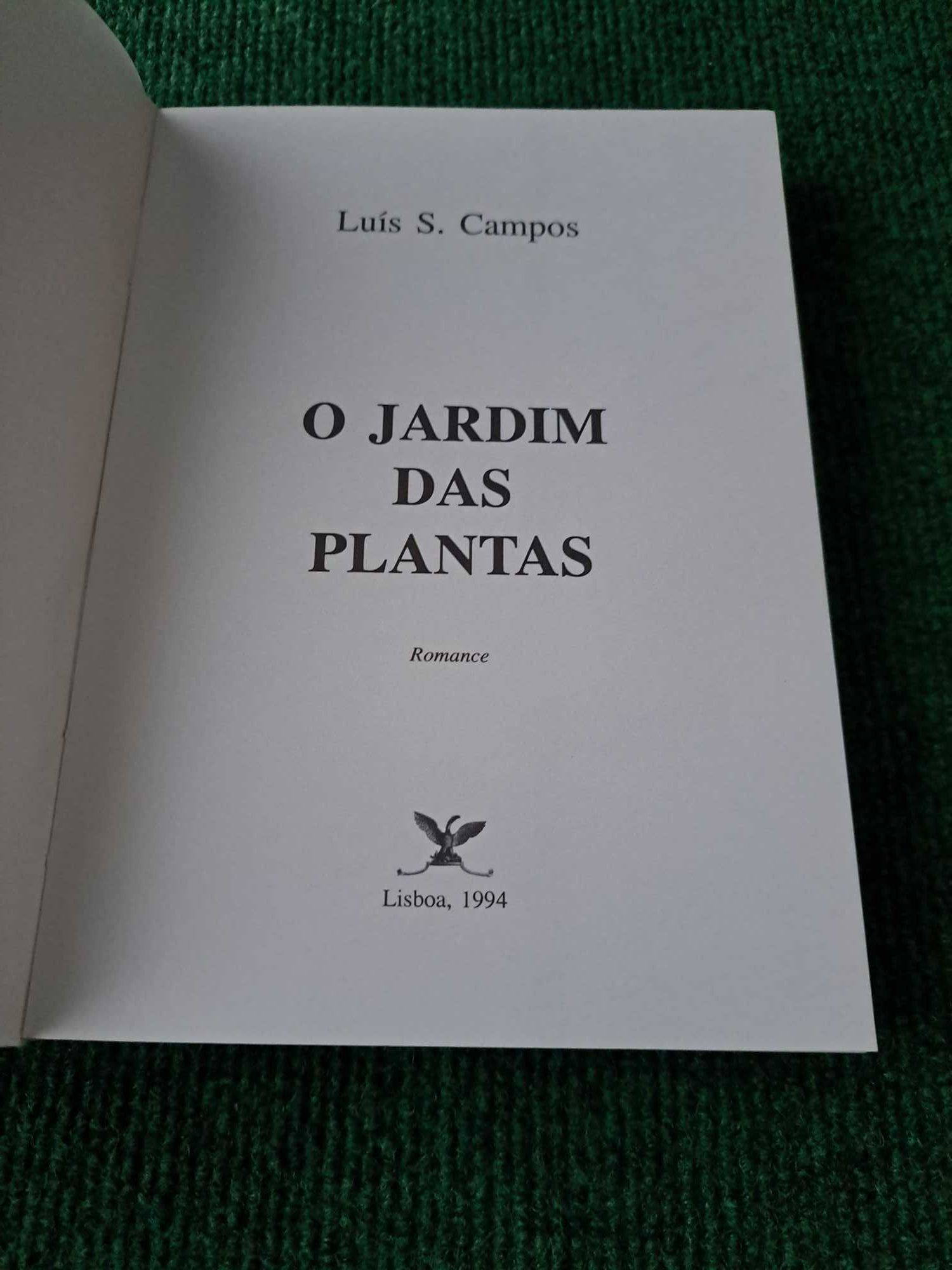 O Jardim das Plantas - Luís S. Campos