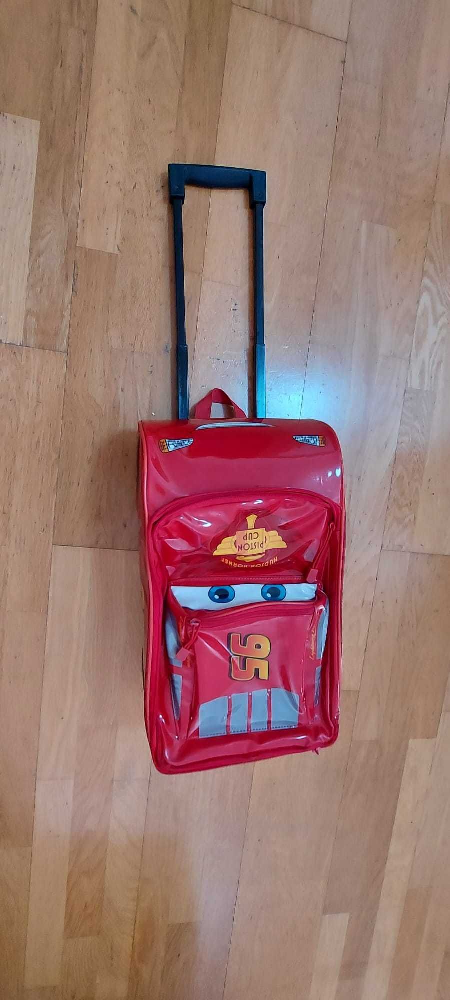 Mala de cabine Disney Cars com rodas