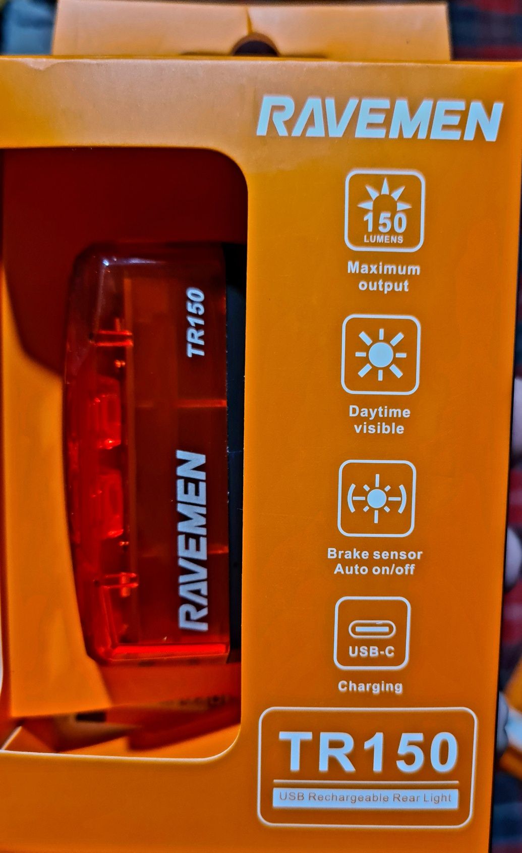 Радар заднього обзору Ravemen NT201 (аналог Garmin RTL515)