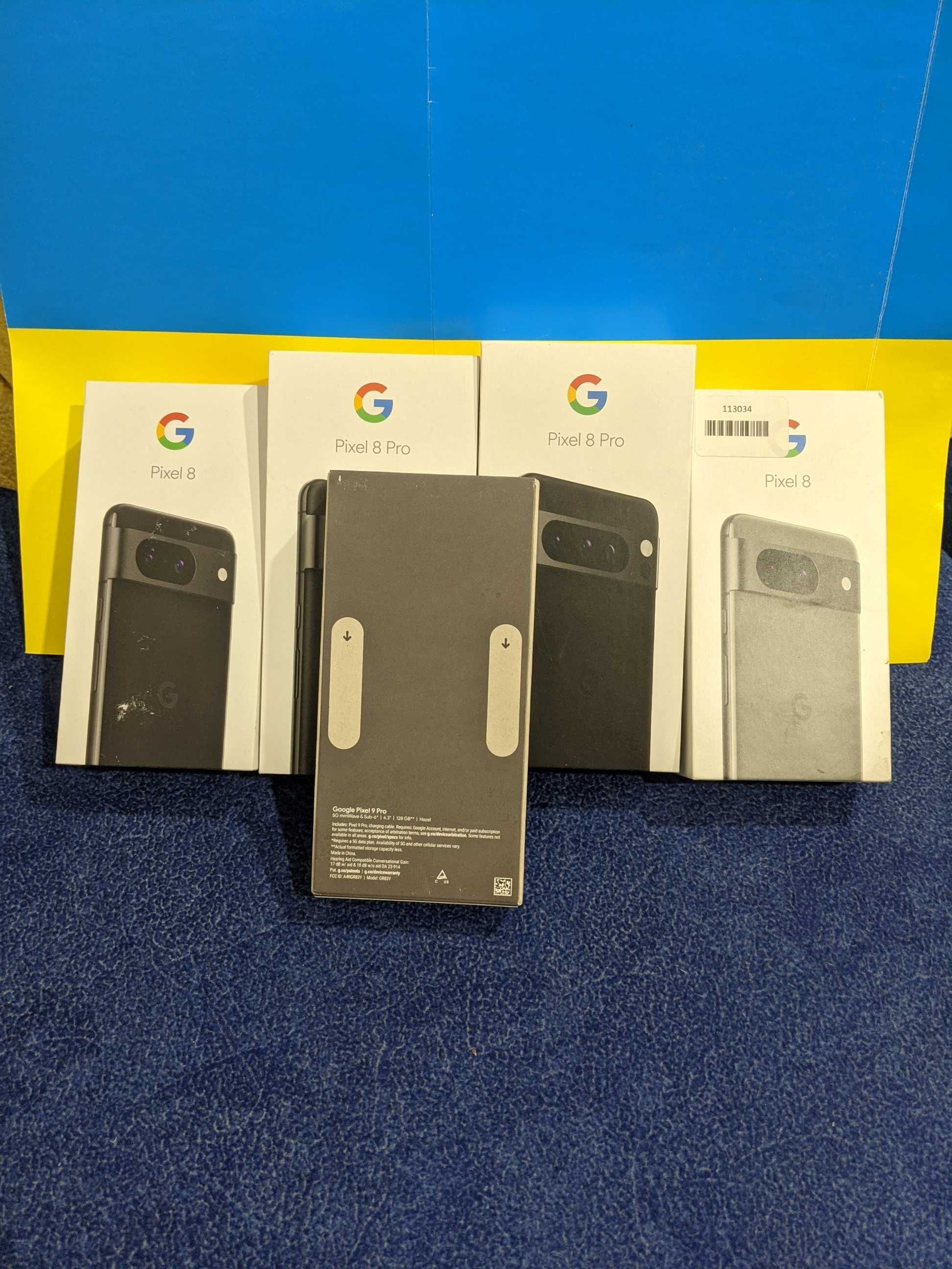 Google Pixel 8a/8/Pro 128/256/512  ОРИГІНАЛ, NEVERLOCK