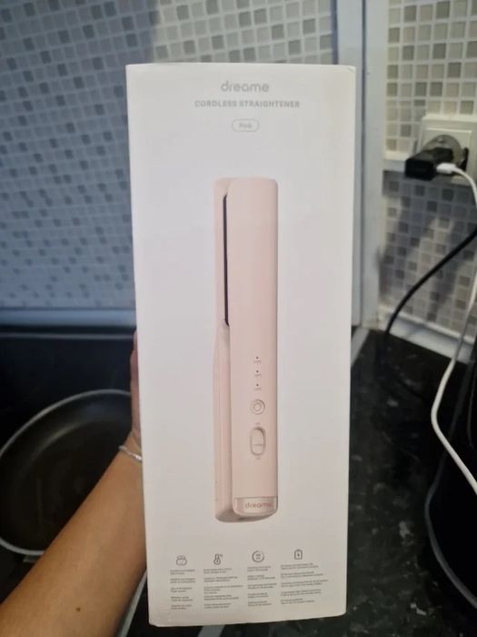 Випрямляч для волосся, безпровідний