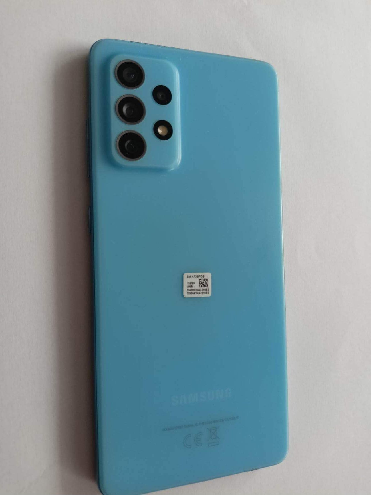 Samsung a72 niebieski