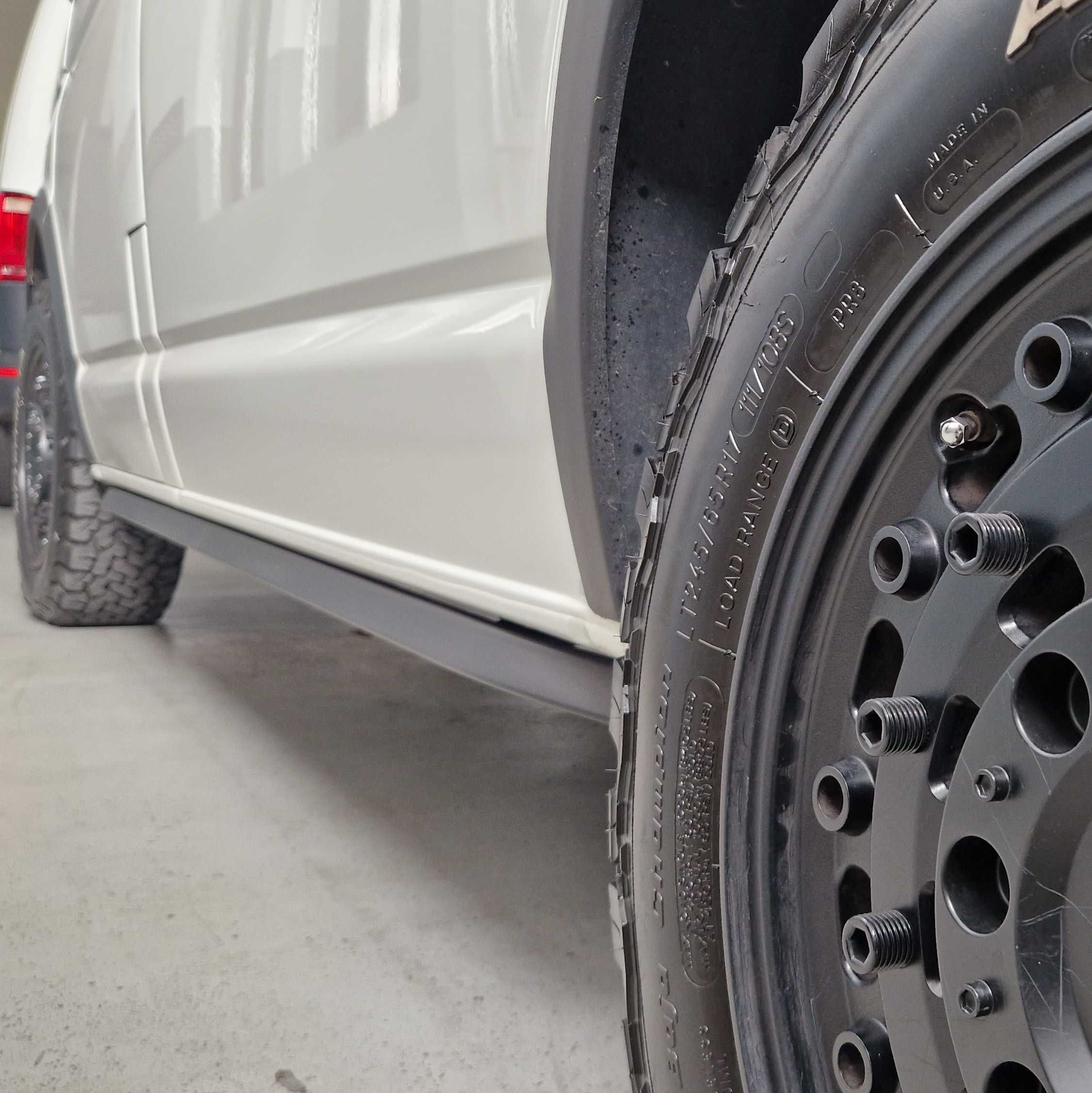 Stopnie boczne Progi boczne trapezowe Sidebars VW T5 T6 T6.1 Multivan