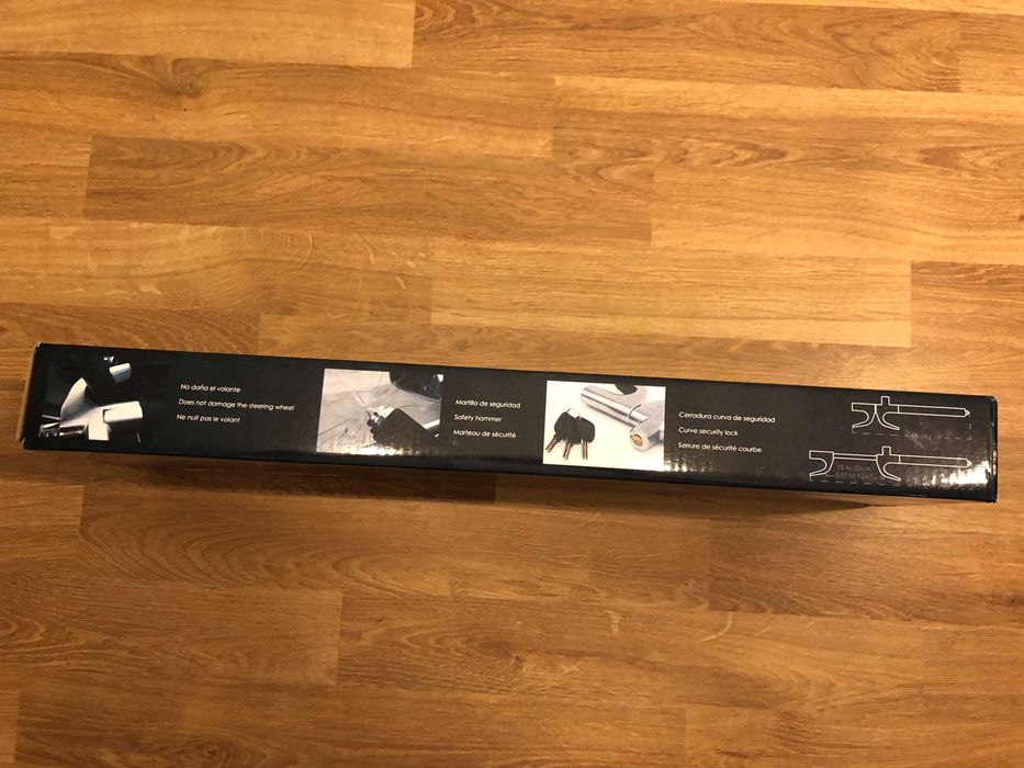 Barra de bloqueio do volante