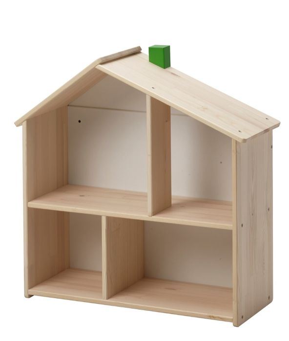 Ikea Flisat drewniany domek dla lalek półka domek