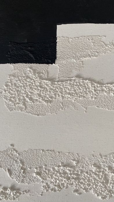 Obraz strukturalny teksturowany minimalizm abstrakcyjny do salonu boho