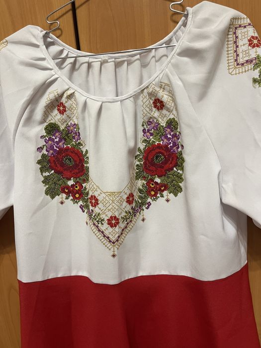 Вишита жвноча сукня