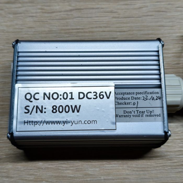 36V 800W контролер для електровелосипеда, скутера або картингу