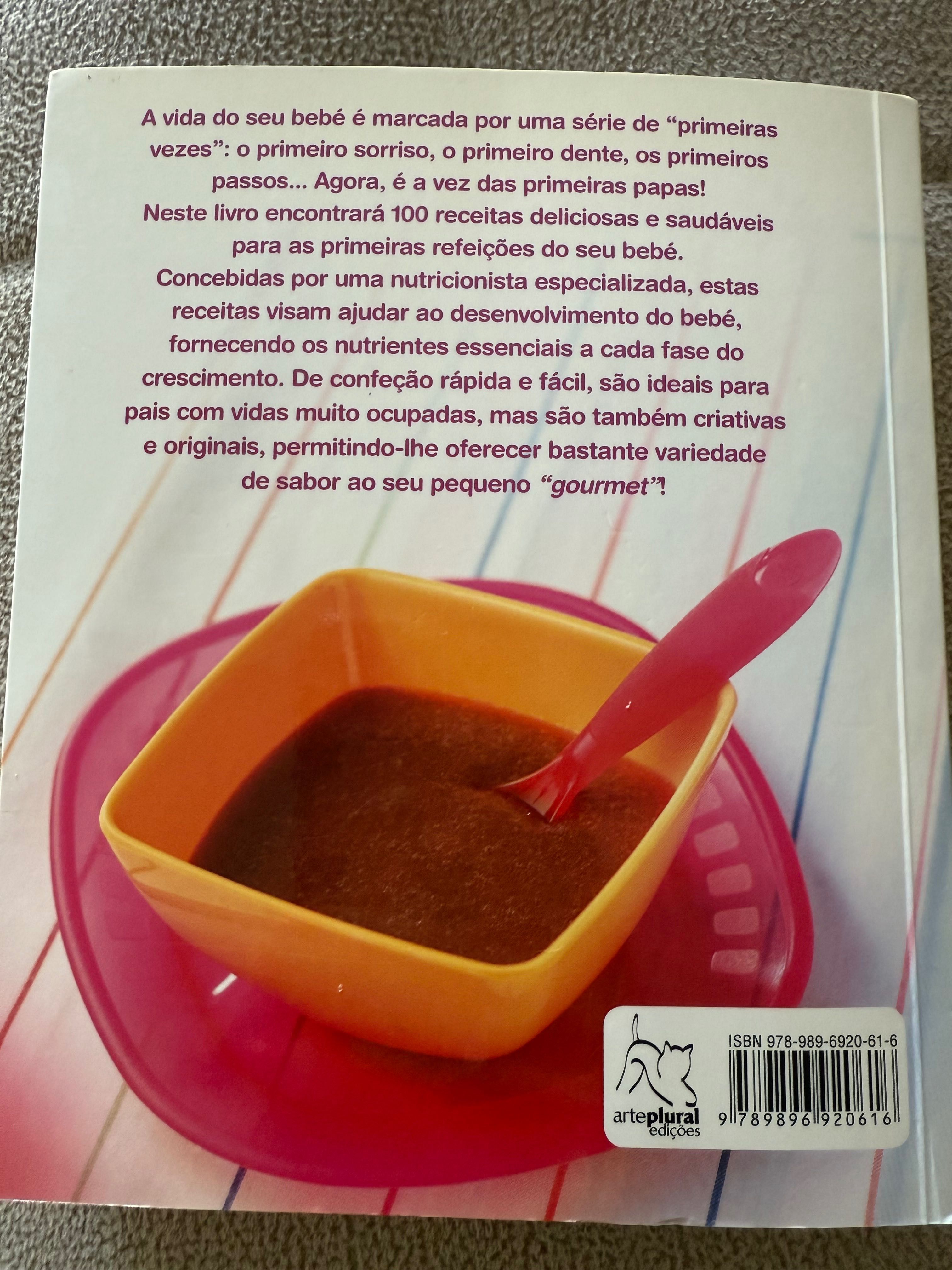 Livro de 100 receitas para bebés