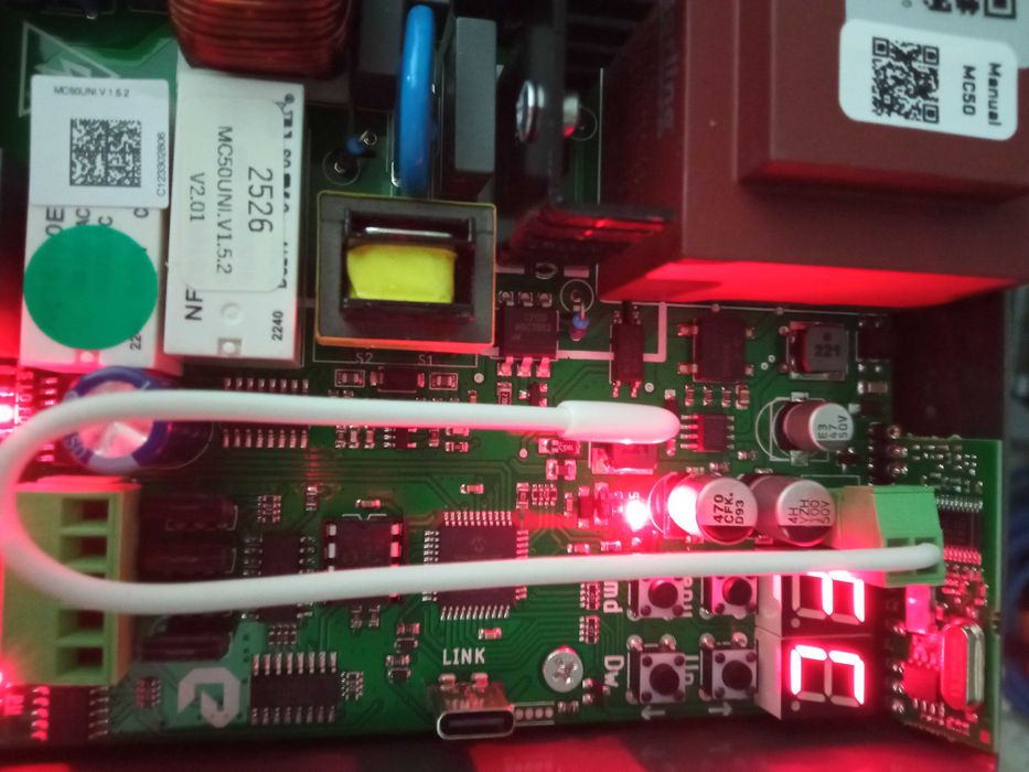 Placa eletrónica automatismo Motorline MC50 WiFi