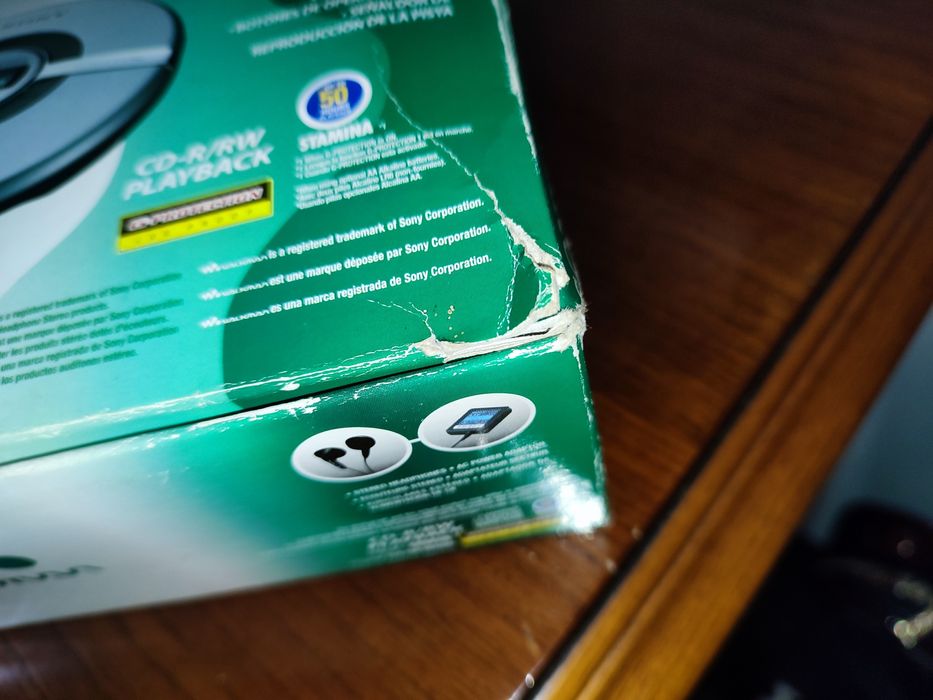 Sony CD walkman azul