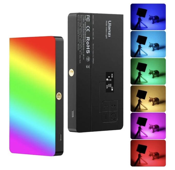 Ulanzi LT002 (PL-01 ) RGB  фото-відеосвітло , з акумулятором 4000mAh