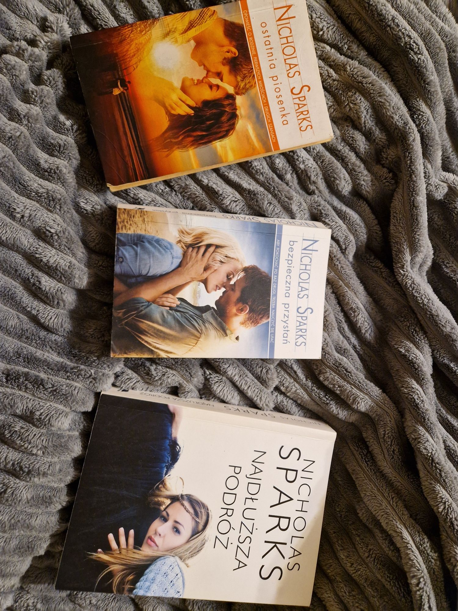 Nicholas Sparks Najdłuższa podróż / Ostatnia piosenka / Bezpieczna prz