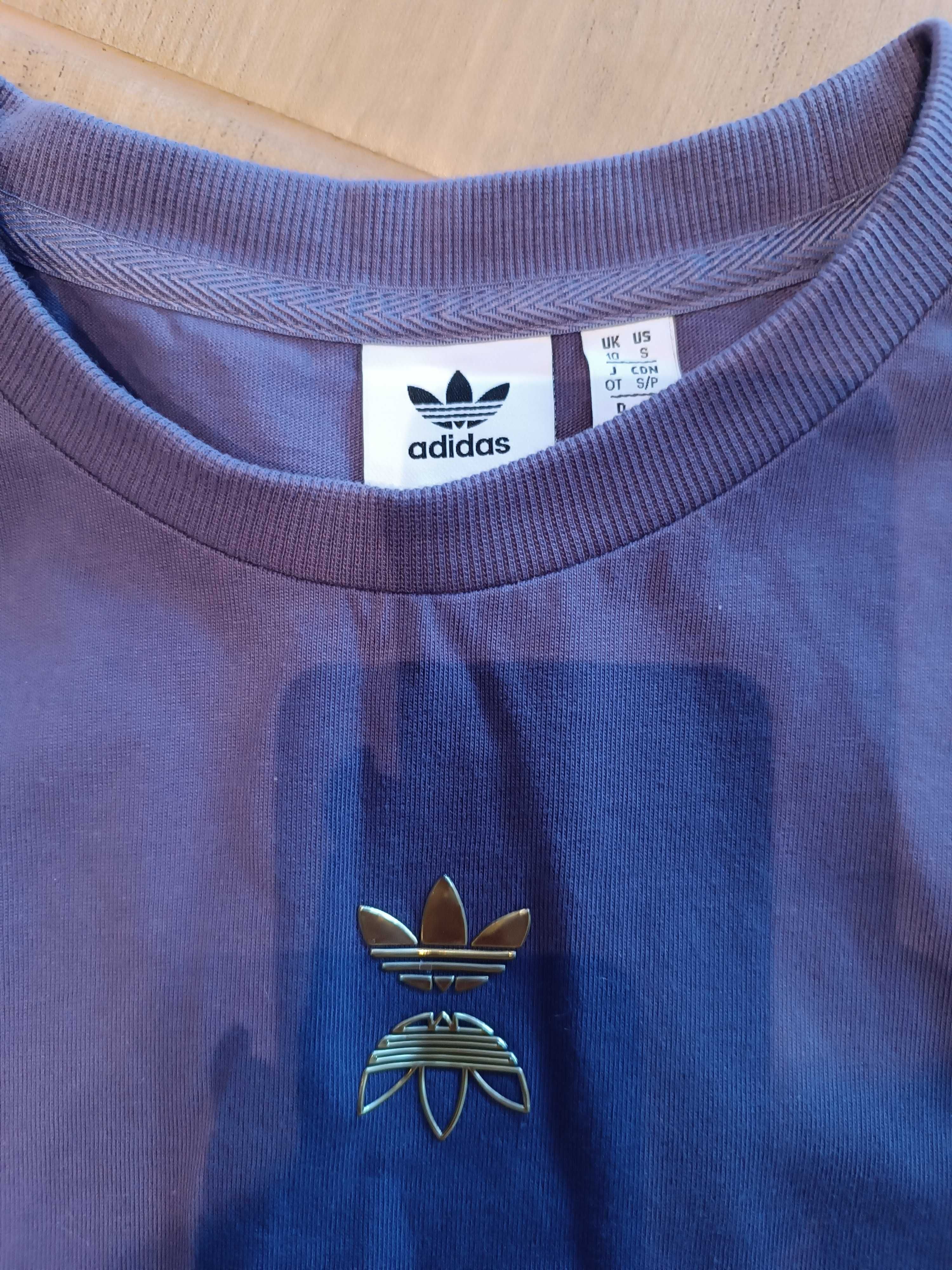 Sukienka fioletowa Adidas rozm S