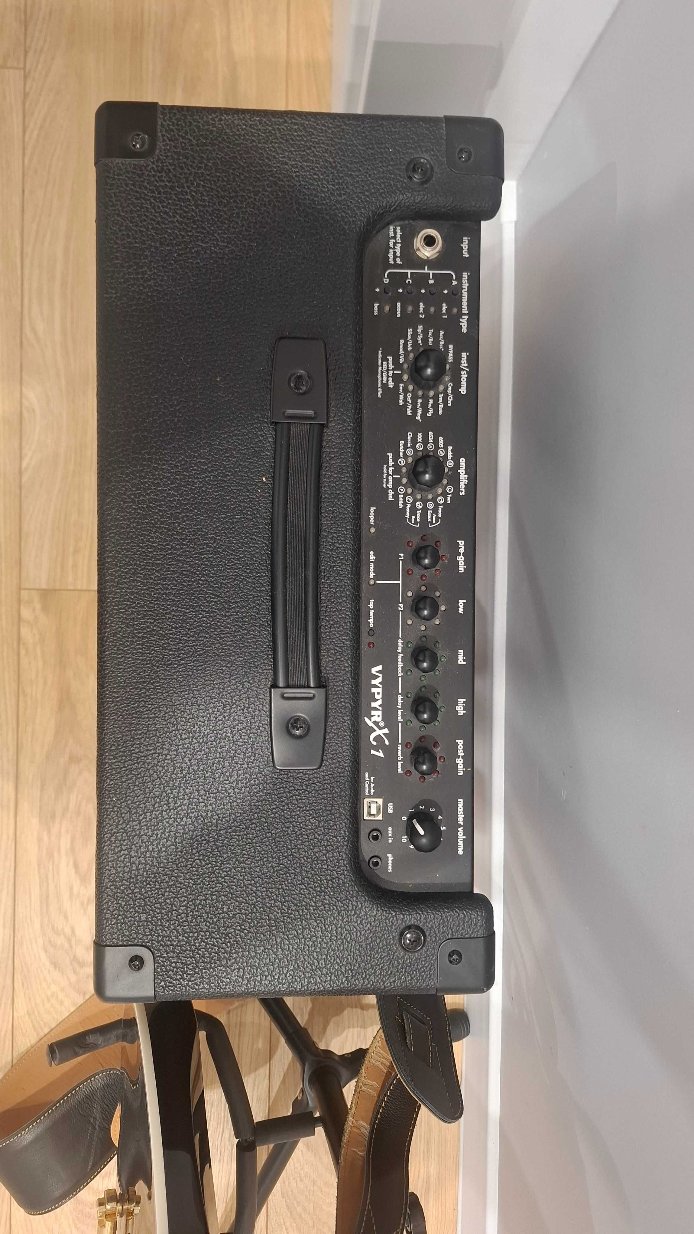 Gitara elektryczna LTD  ec 256 blk plus piec peavey