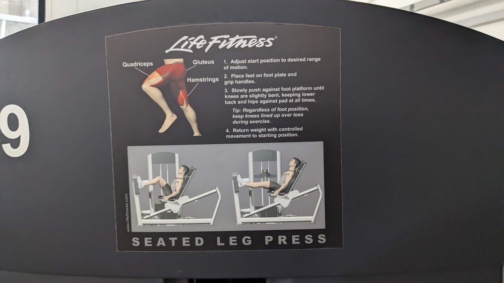 Maszyna Siłowa Life Fitness Signature Fzslp Seated Leg Press