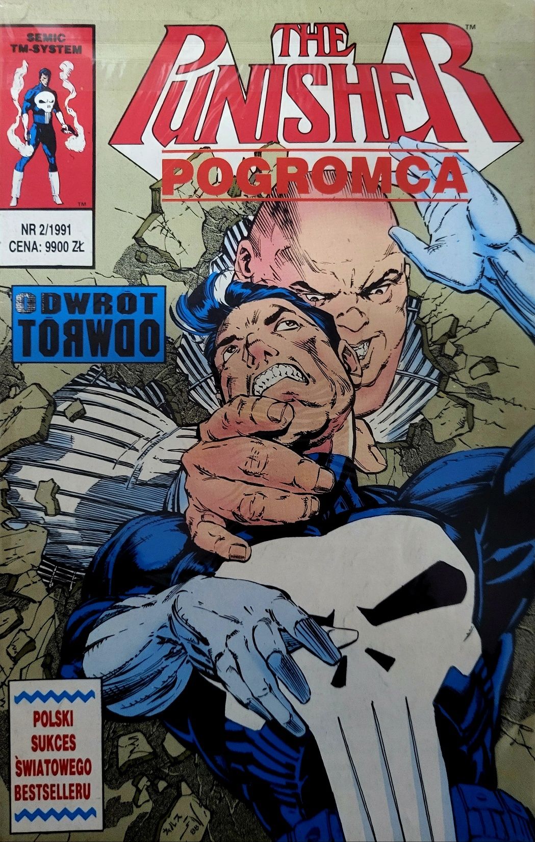 Komiks The Punisher Pogromca 2/1991 Bdb-