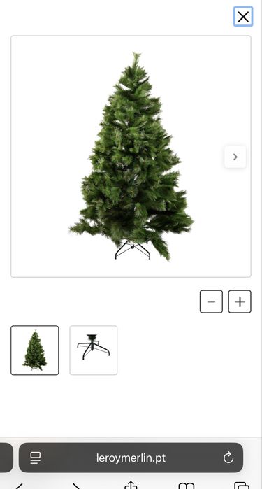 Árvore Natal Montgomery Luxe 180cm