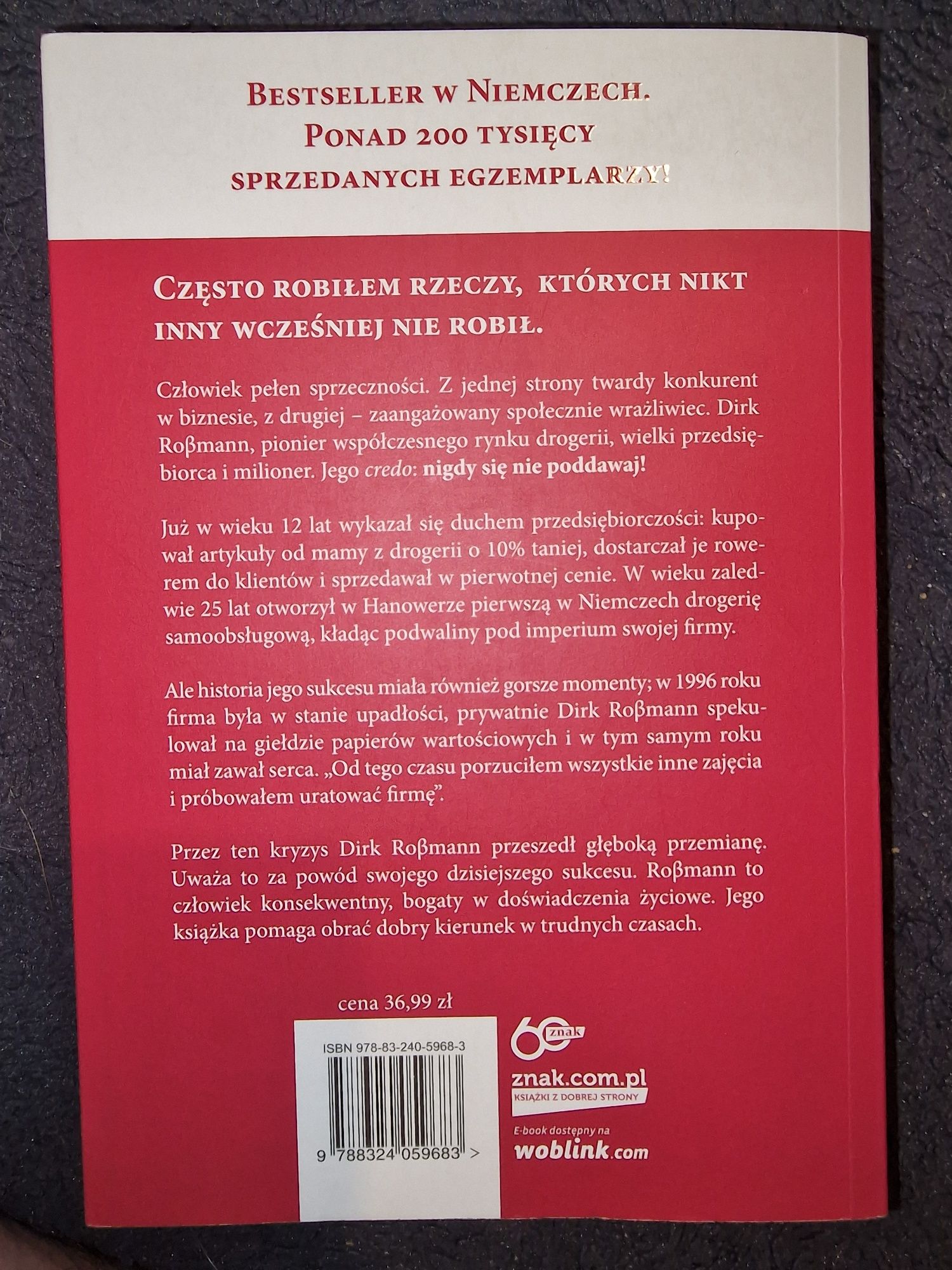 ...i wtedy wspiąłem się na drzewo Dirk Rossmann