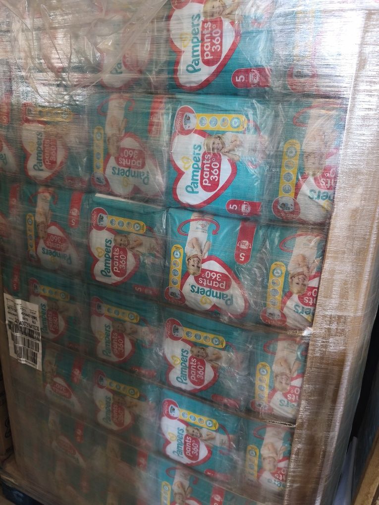 Трусики памперс розмір 5 у блоці 168 штук підгузники трусики Pampers