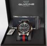 Zegarek Glycine GL0257 duży diver 46mm 30 atm Szwajcar