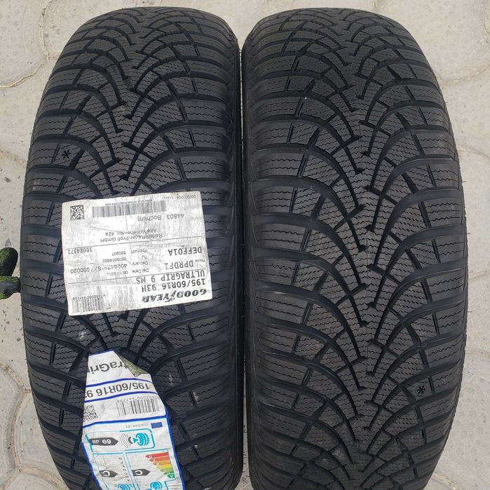 Шини 195/60 R16 Goodyear (Гудієр) 120$/2шт. зимова резина