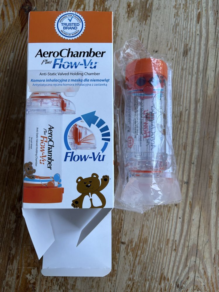 AeroChamber Plus Flow-Vu dla niemowląt inhalator