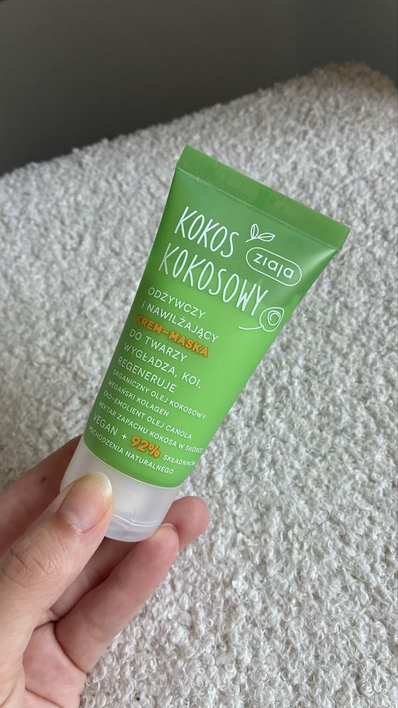 Ziaja krem maska kokos kokosowy odzywczy nawilzajacy