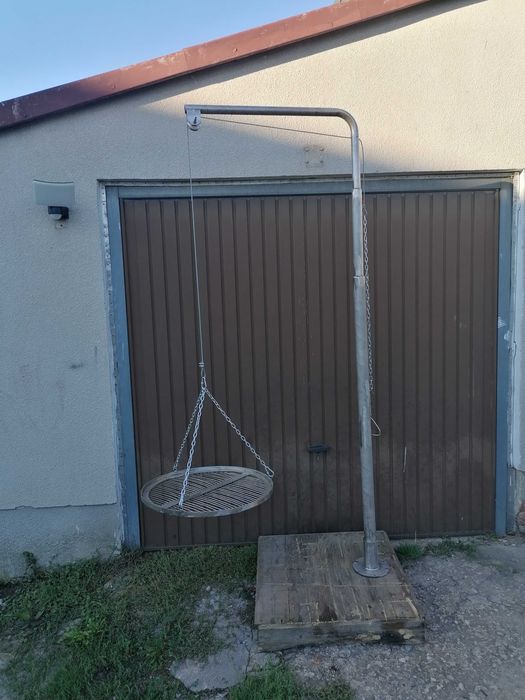 Grill stacjonarny ze stali nierdzewnej