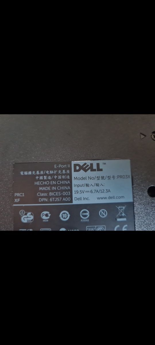 Docking Dell PR03X