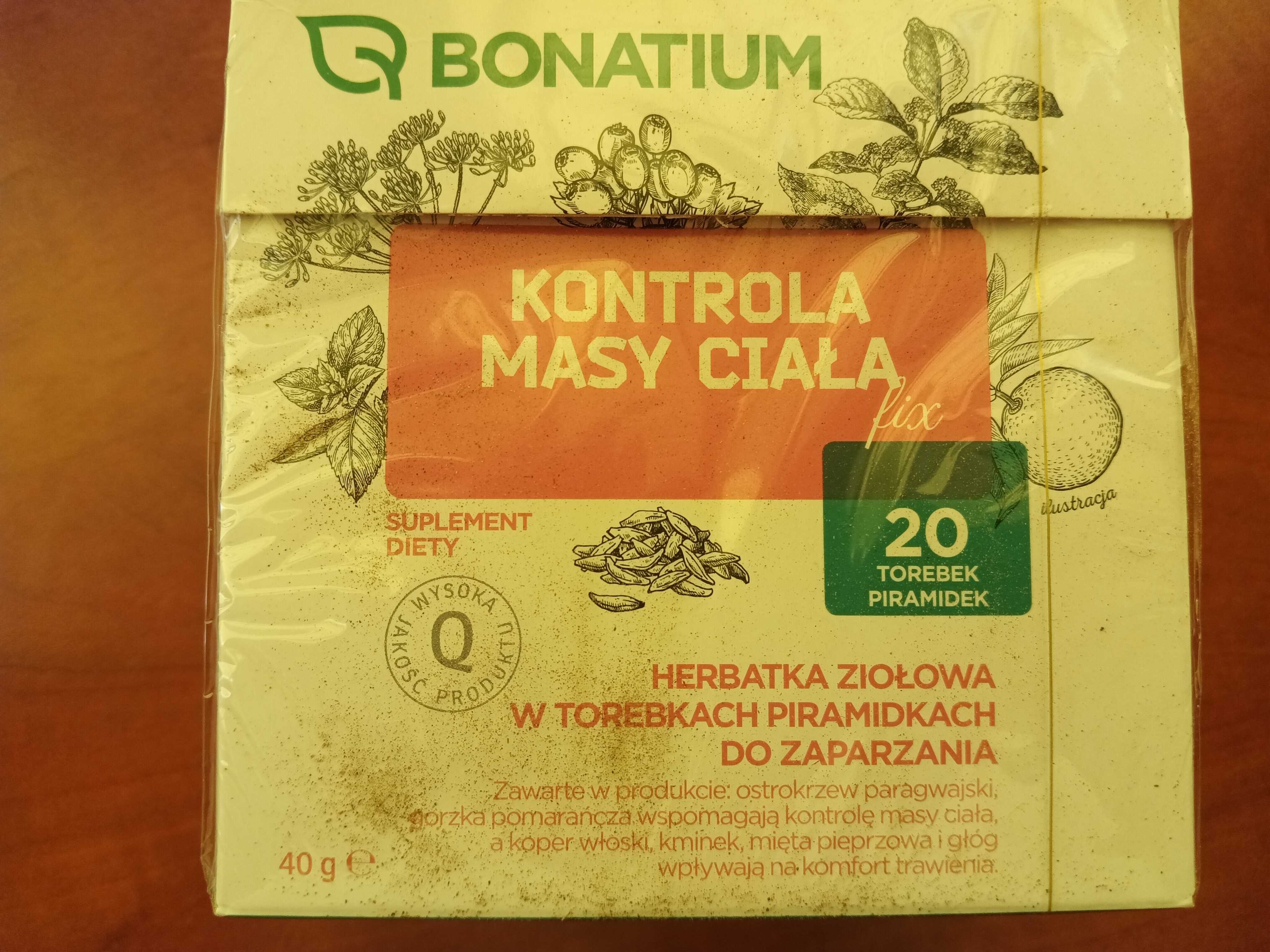 Kontrola masy ciała fix opakowanie 20 torebek piramidek