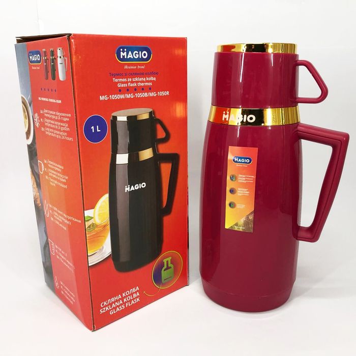 Термос Magio з чашкою