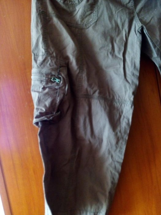 spodenki damskie spodnie krótkie typu bojówki liczne kieszenie