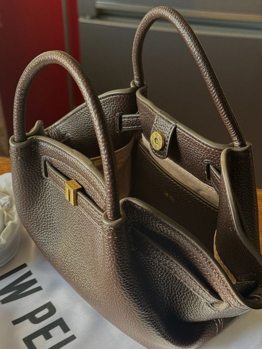 JW PEI Hana Mini Tote Bag - Коричнева жіноча сумка кросс-боді