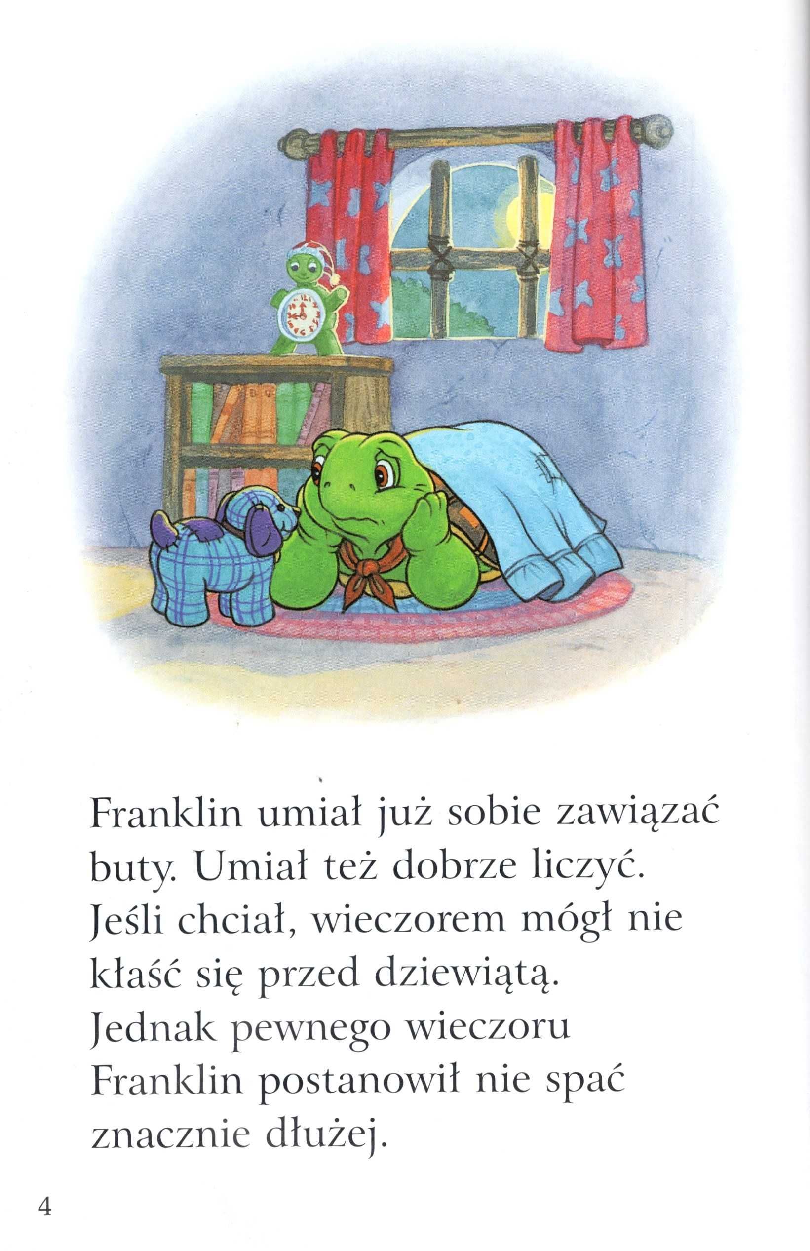Paulette Bourgeois – Franklin i noc pod namiotem (duże litery!)