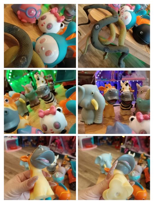 Bаttat машинка звіри мобіль паровоз еко сортер