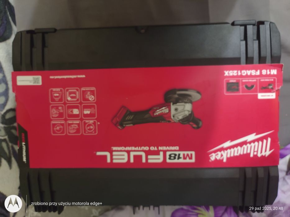Szlifierka kątowa Milwaukee M18FSAG125 oryginal