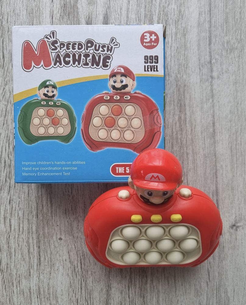 Nowa Gra Elektroniczna Antystresowa Popit Pop It Super Mario Bros