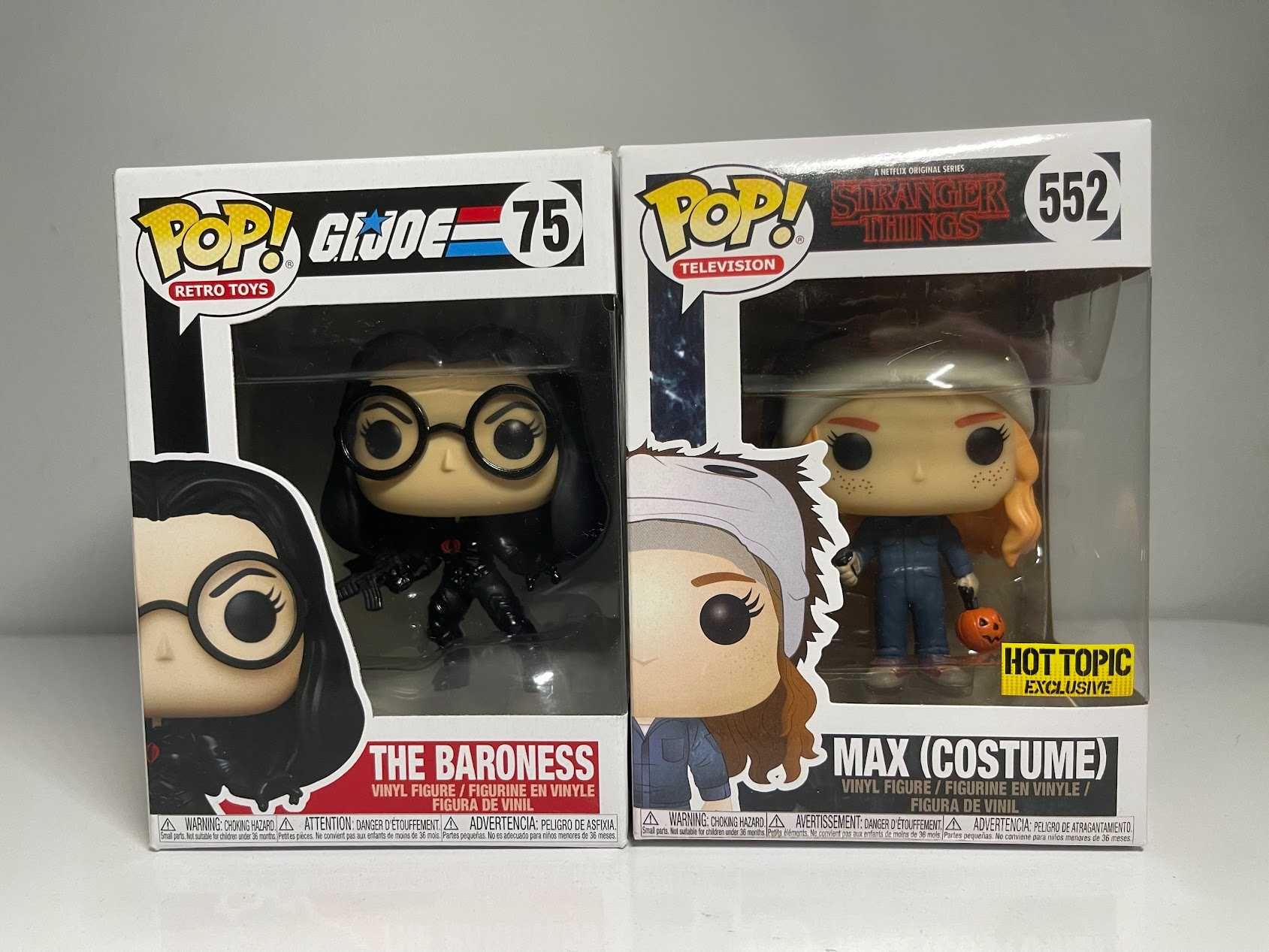 Funko - Stranger Tings, Barbie, D&D, G.I. Joe, Aquaman
