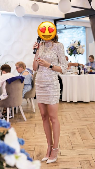 Платье мини. Нарядное и яркое