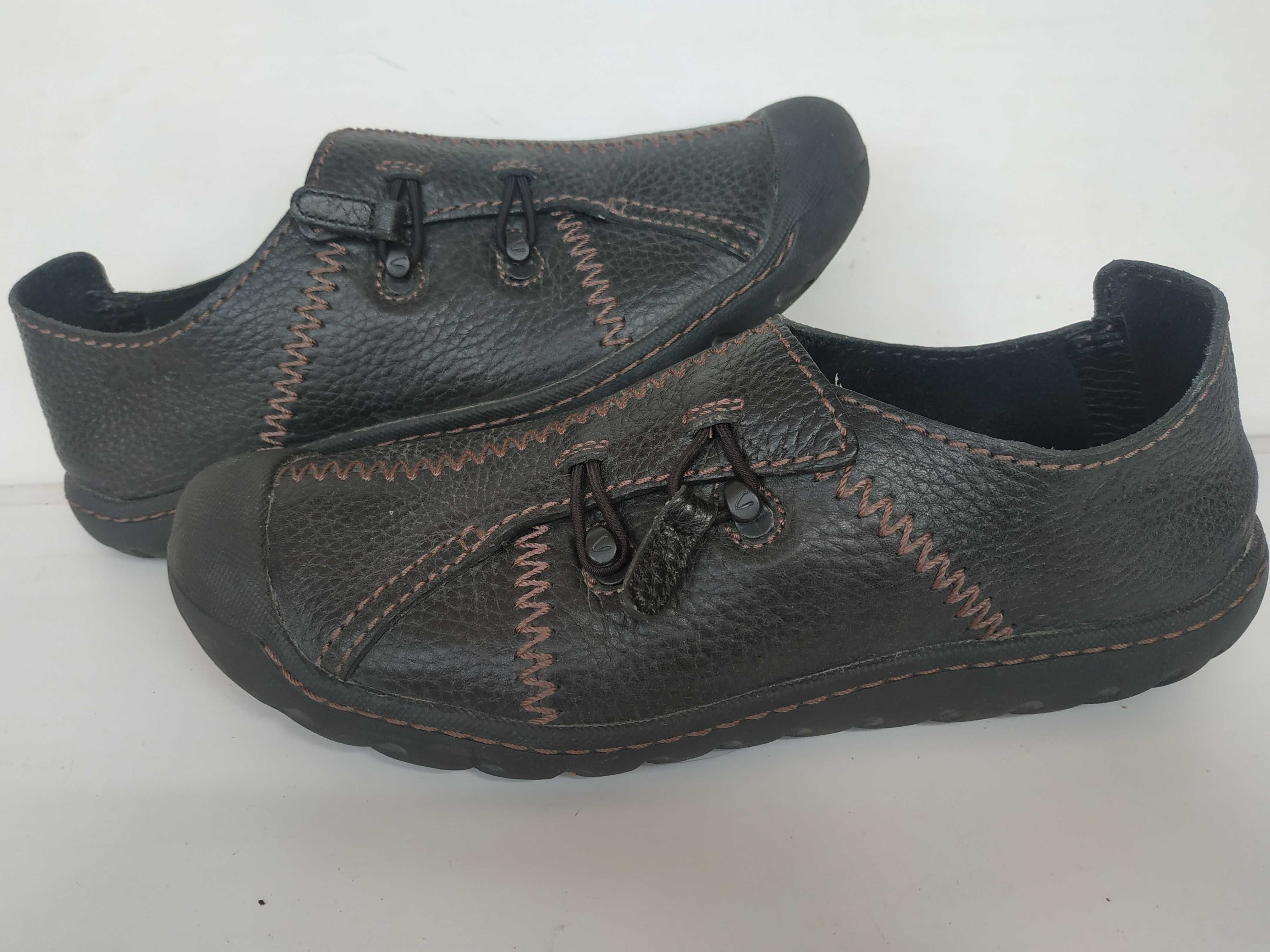 Clarks мокасины слипоны кожа 41,5р.