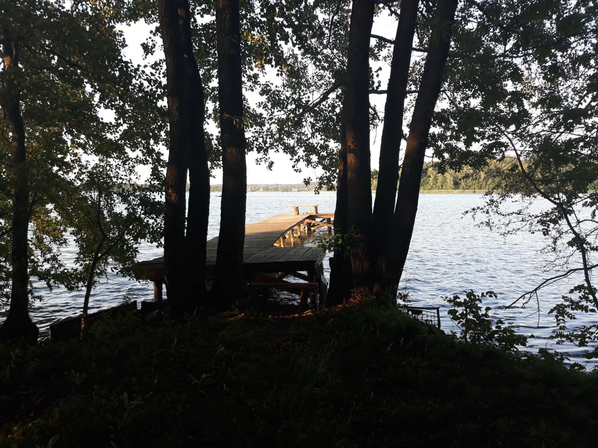 Domek letniskowy nad jeziorem Wulpińskim, Warmia i Mazury.