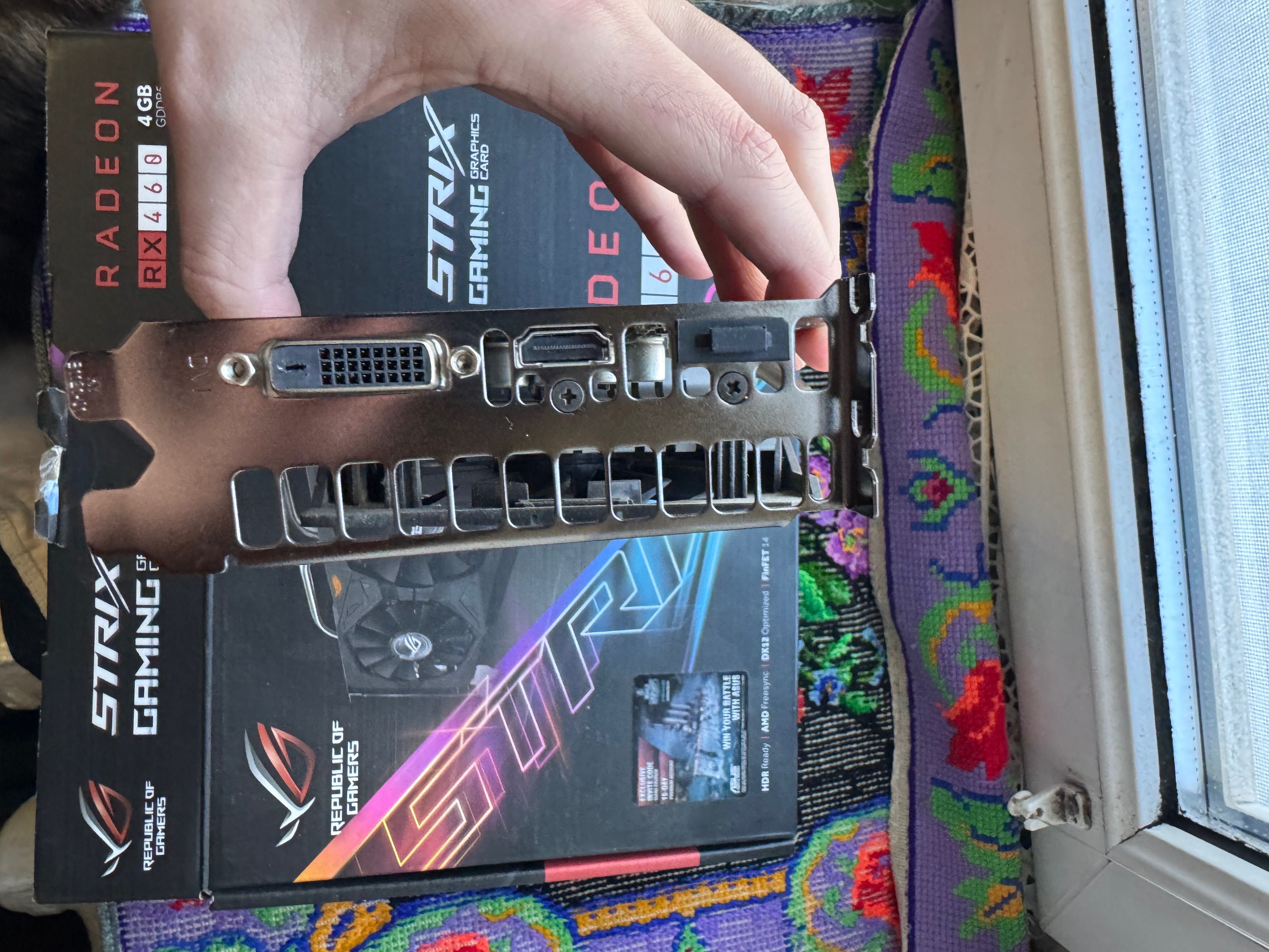 Asus Rog  Strix Rx460 4gb