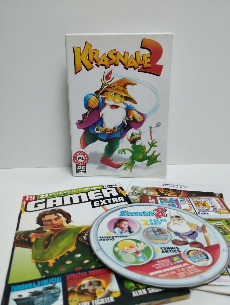 Gra PC Krasnale 2 PL unikat retro