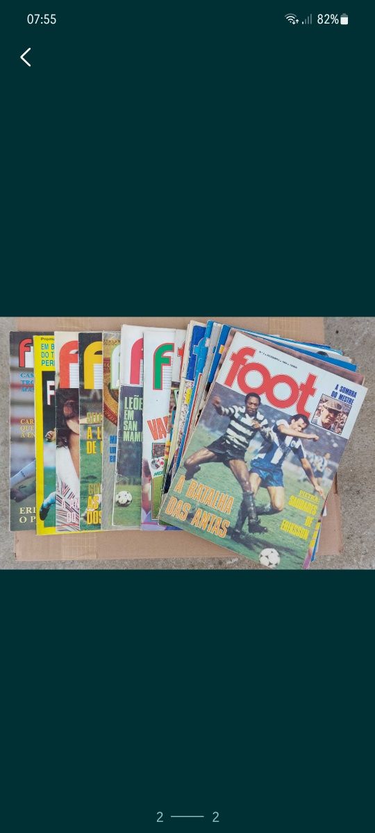 Revistas Dragões e Foot